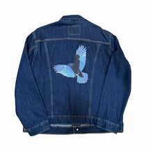 Load image into Gallery viewer, Denim Crow Affect Jacket
