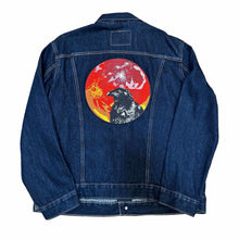 Load image into Gallery viewer, Denim Blood Moon Jacket
