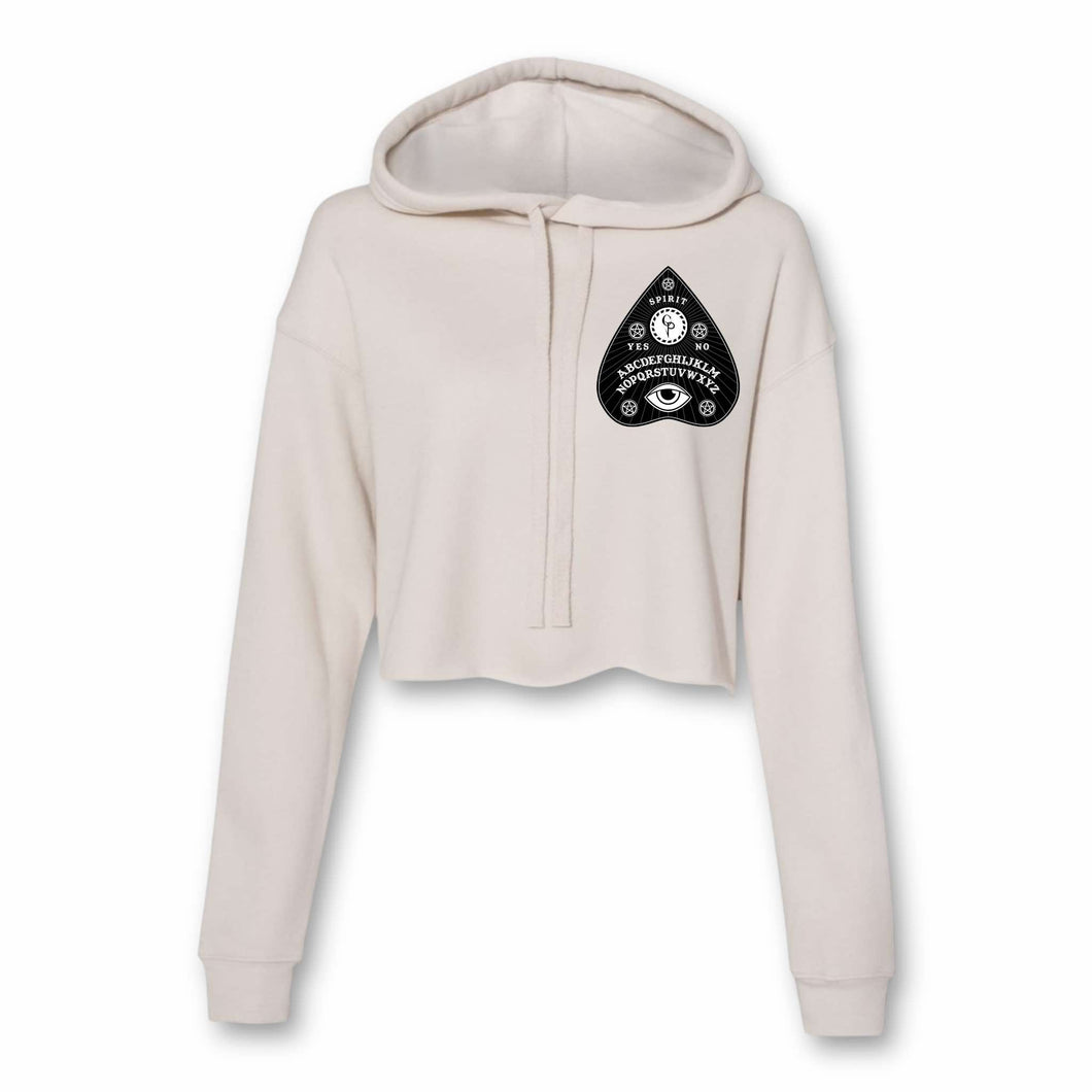 OUIJA Crop Hoodie (w)