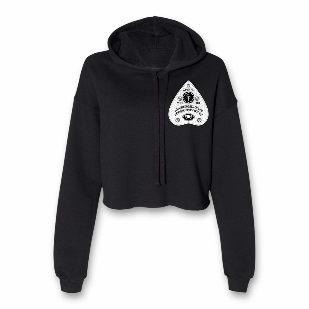 OUIJA Crop Hoodie (w)