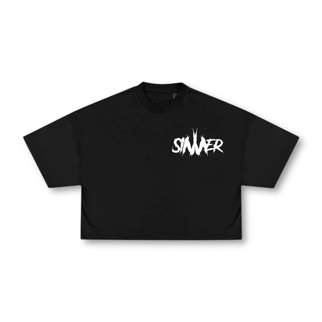SINNER Crop Tee