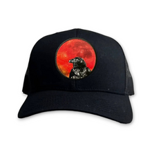 Load image into Gallery viewer, Blood Moon Crow Trucker
