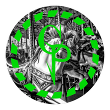 Load image into Gallery viewer, The Carousel - Gray/Green
