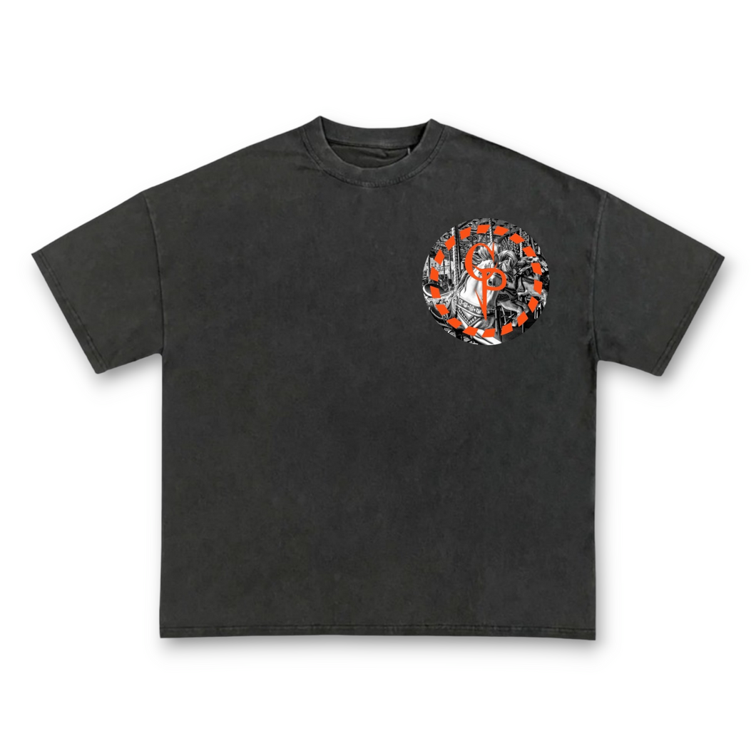 The Carousel - Gray/Orange
