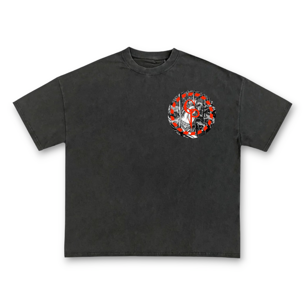 The Carousel - Gray/Red